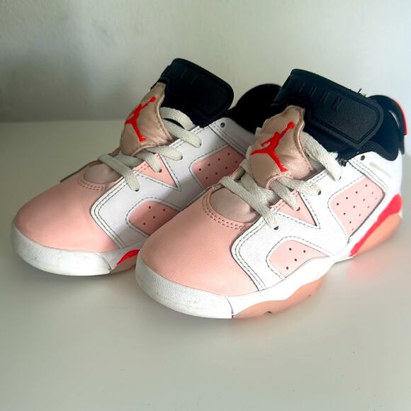 Jordan 6 Retro Low White/Atmosphere-Infrared 23 (DV3528 102) - 3 - Picture 8 of 9